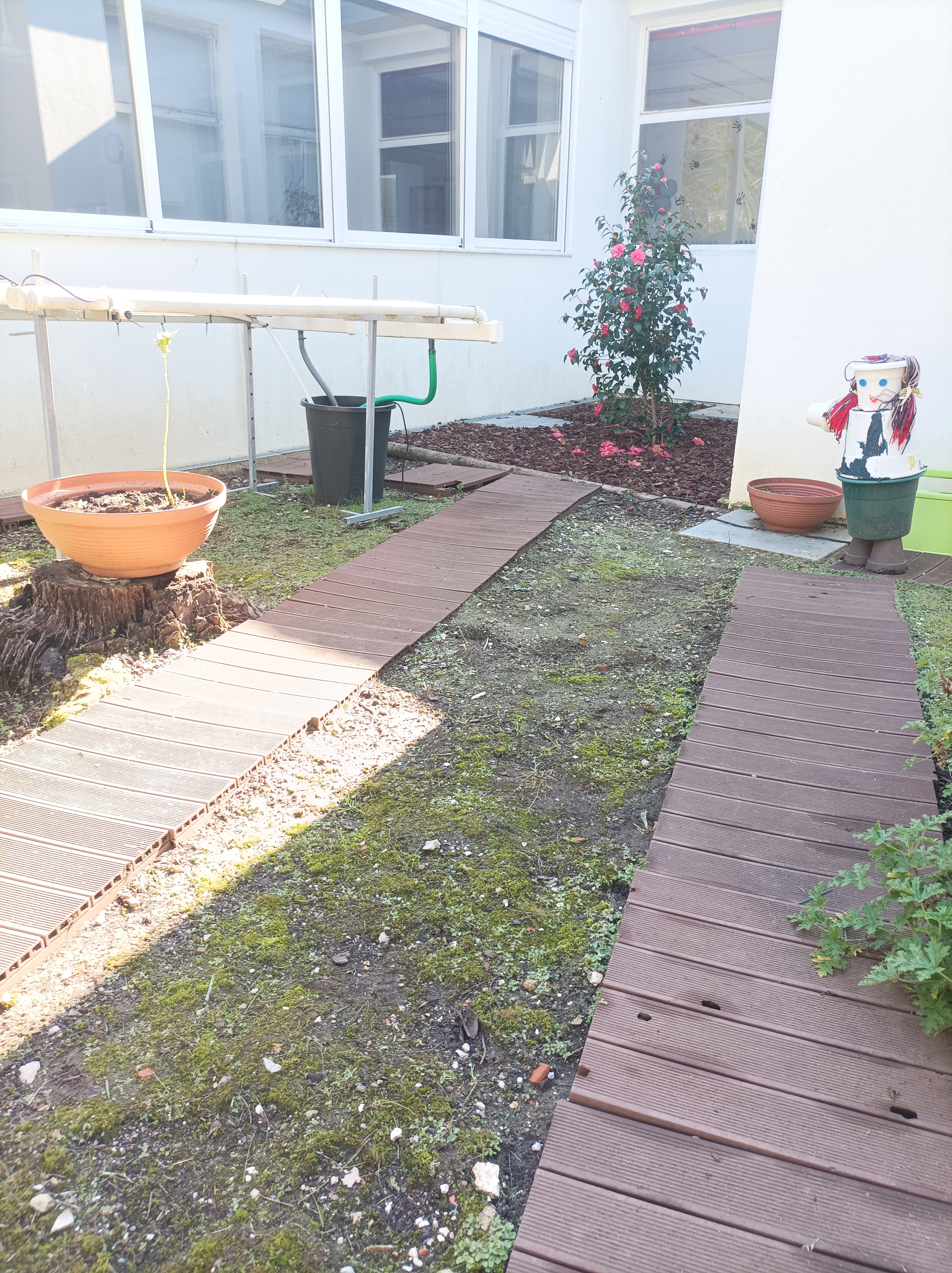 O terreno antes de ser preparado...