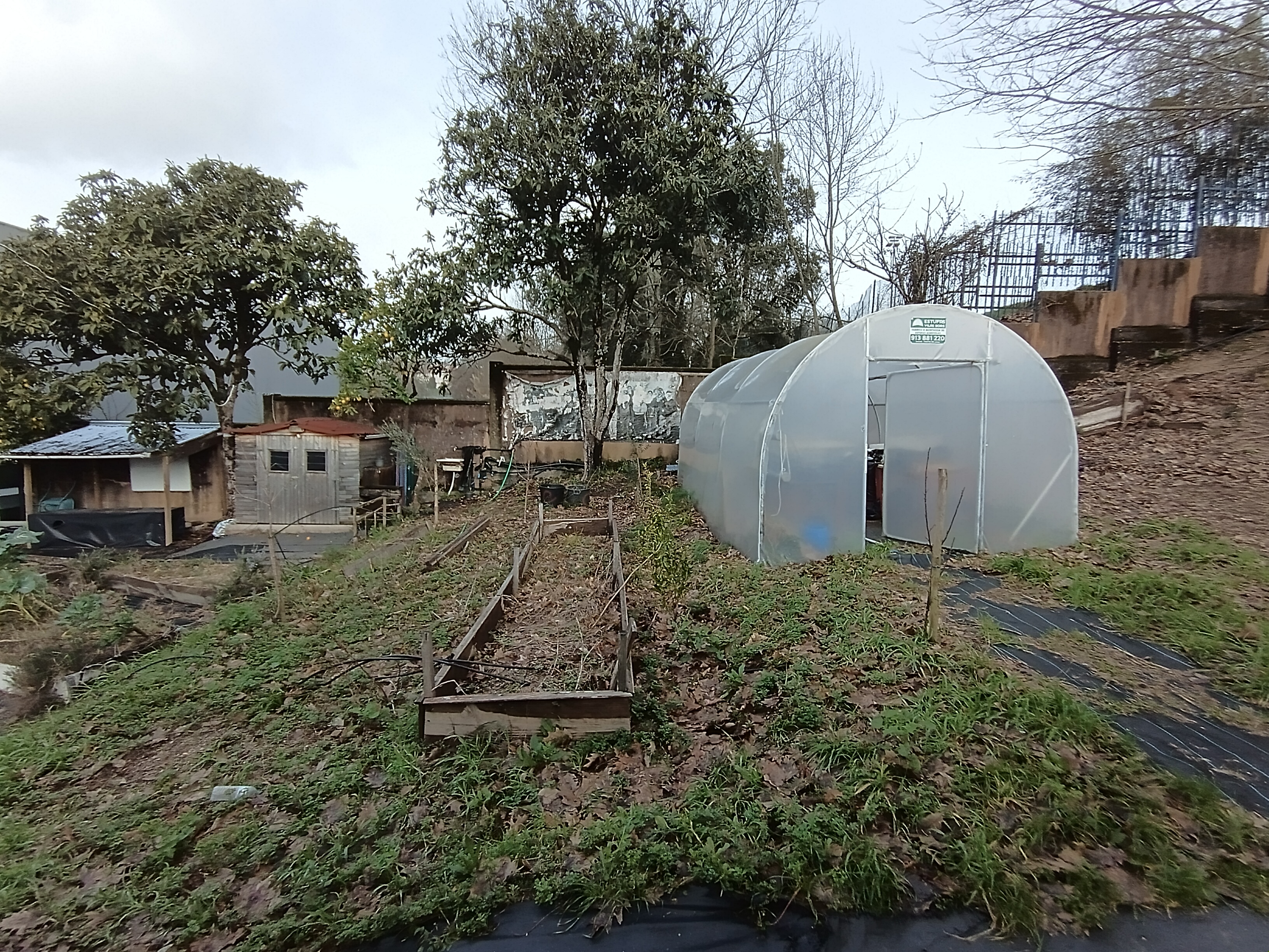 HORTA E ESTRUTURAS DE APOIO