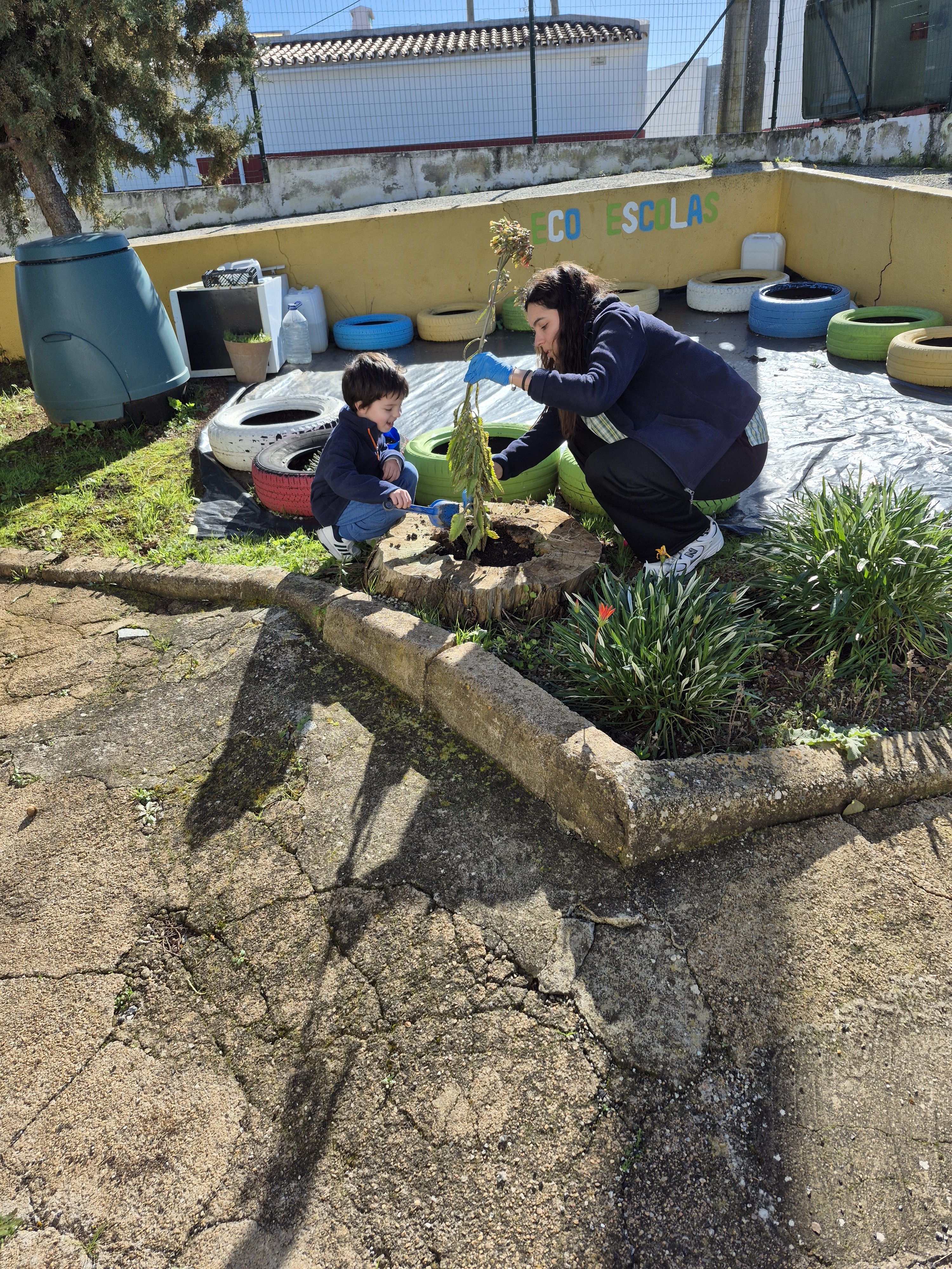 " Uma horta, muitos sabores..."