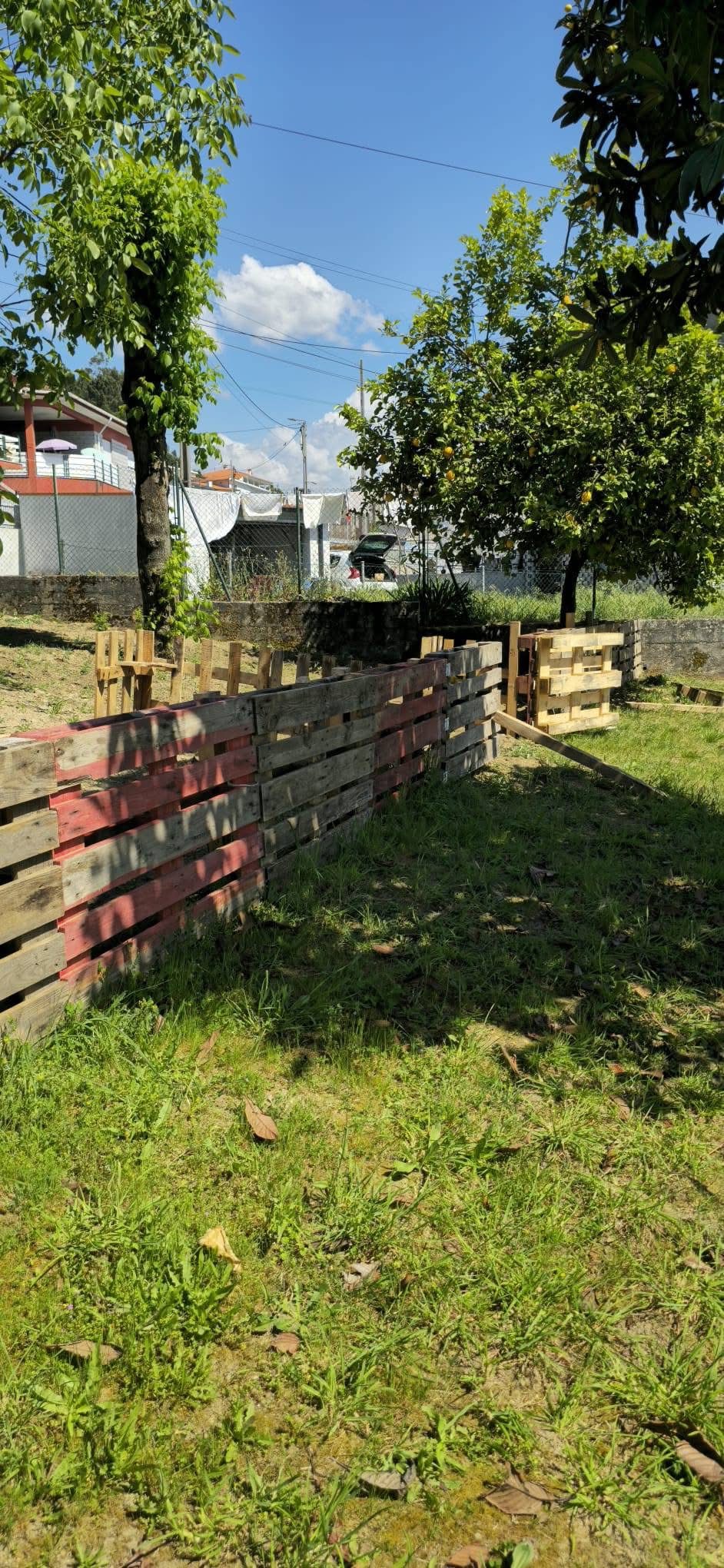 Horta - EB Longos
A nossa horta já num estado mais avançado: cerca colocada e algumas plantações feitas pelos alunos.