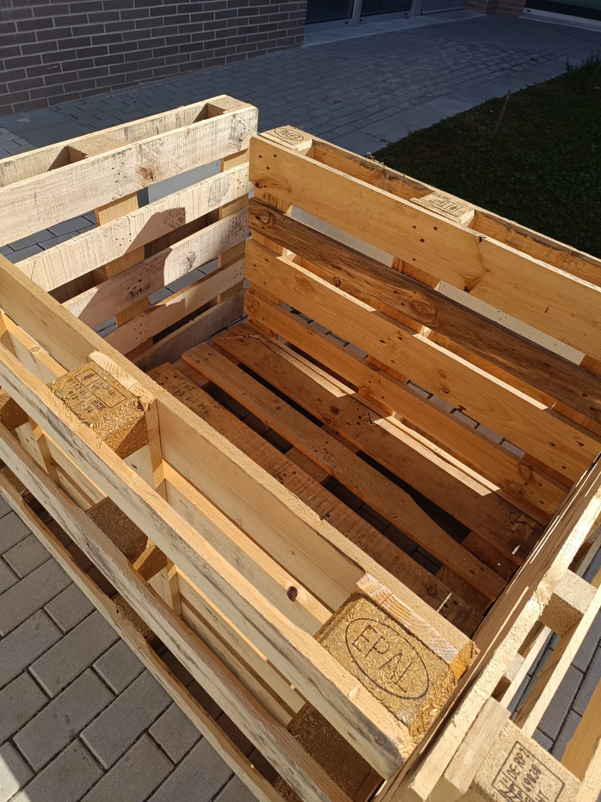 Caixote para a horta