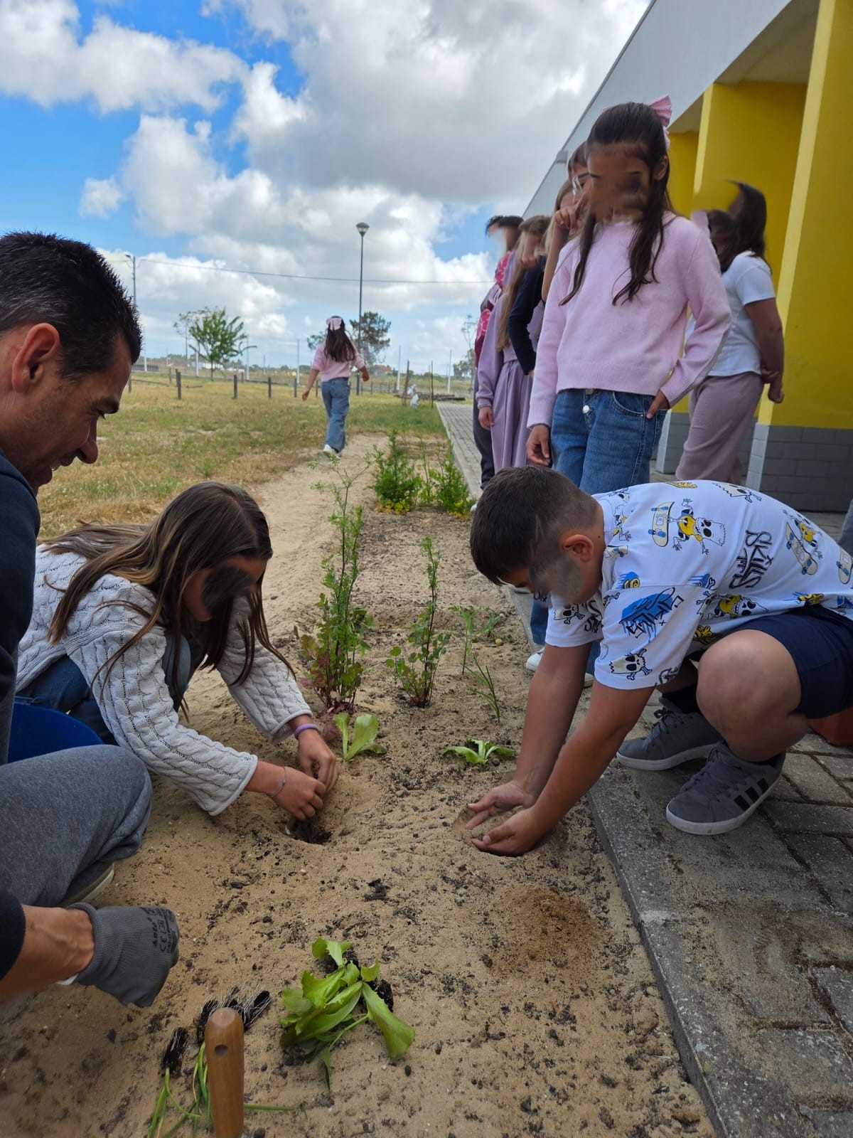 O cultivo começa com cuidado, paciência e dedicação.