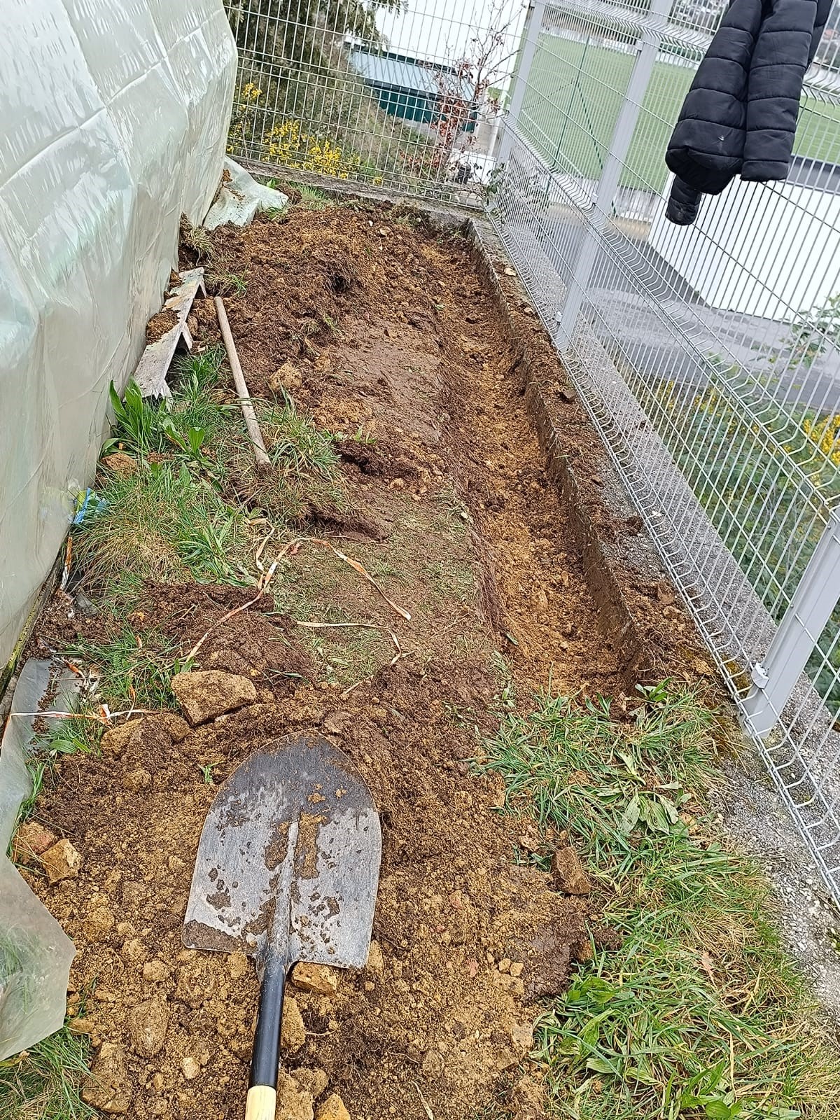 Preparação para os chuchus.