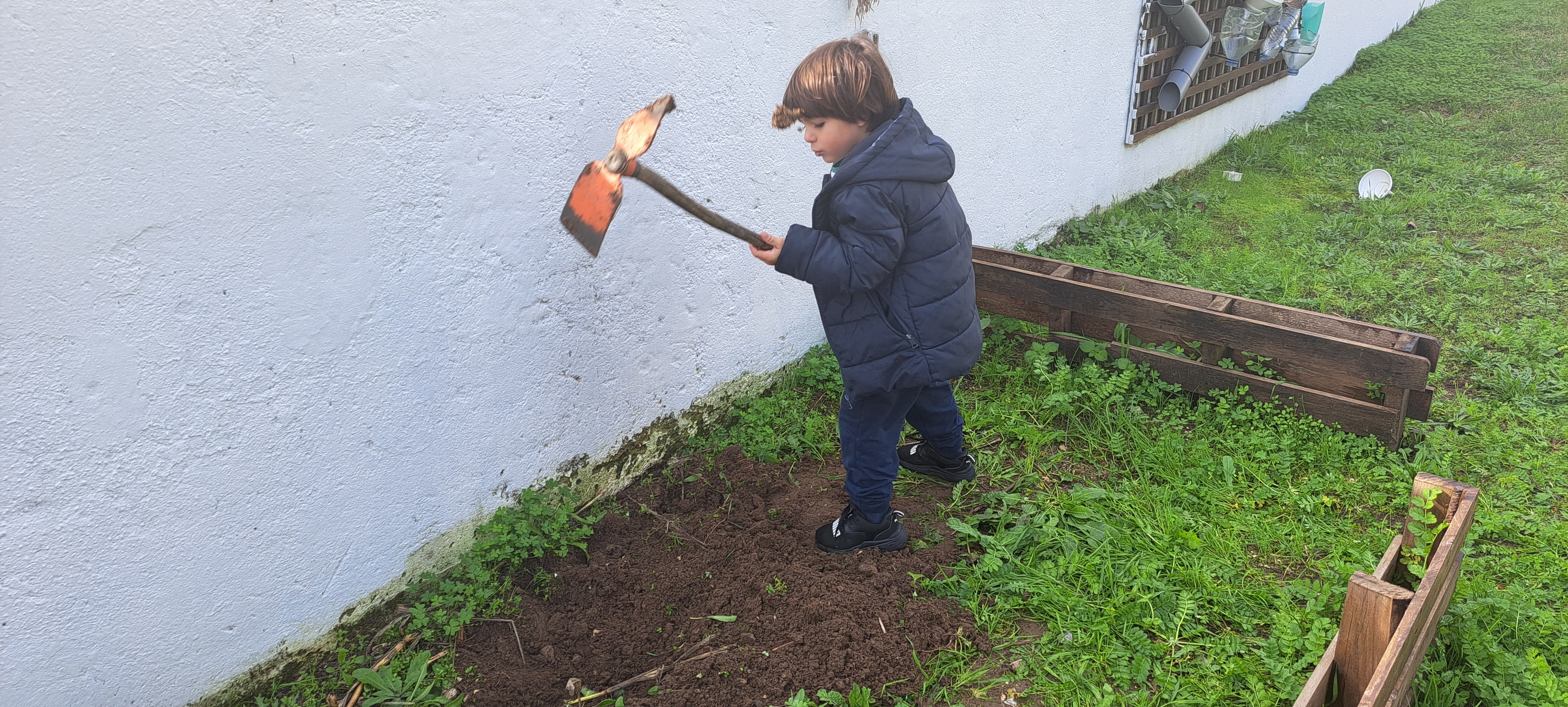 Preparação do terreno