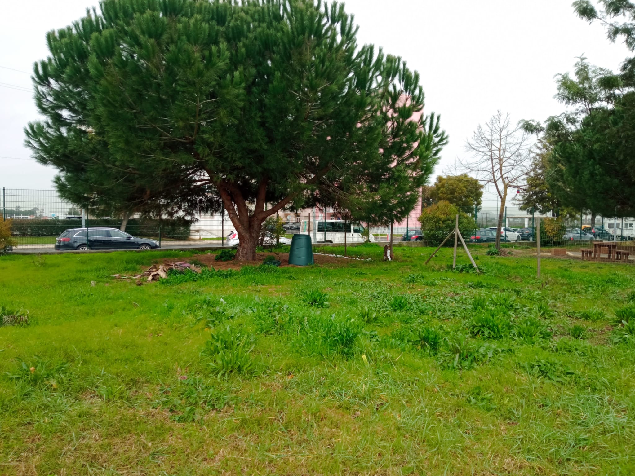 Compostor secundário a utilizar.